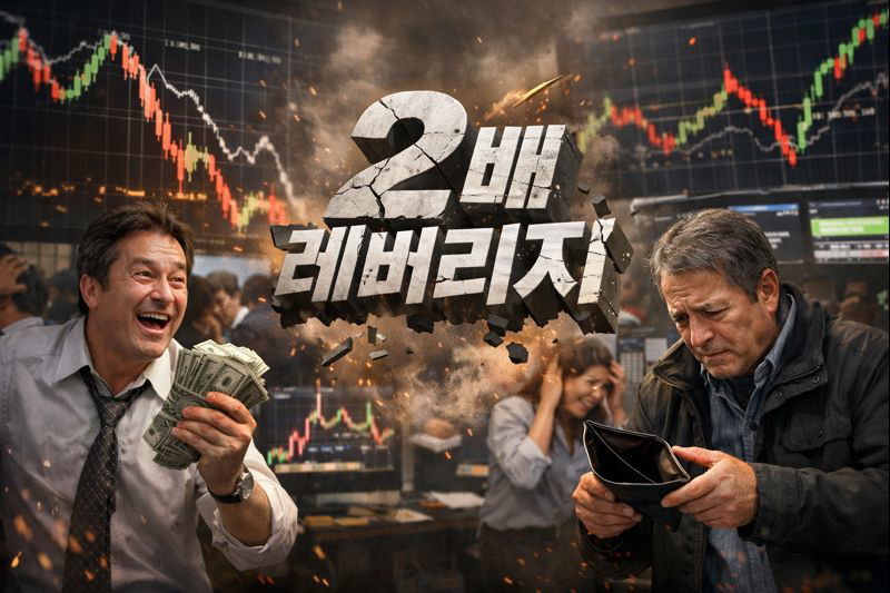 1월 5일 증시 급등 속 인버스 ETF 붕괴… ‘투자’ 아닌 ‘투기’가 된 2배 추종 상품의 민낯
