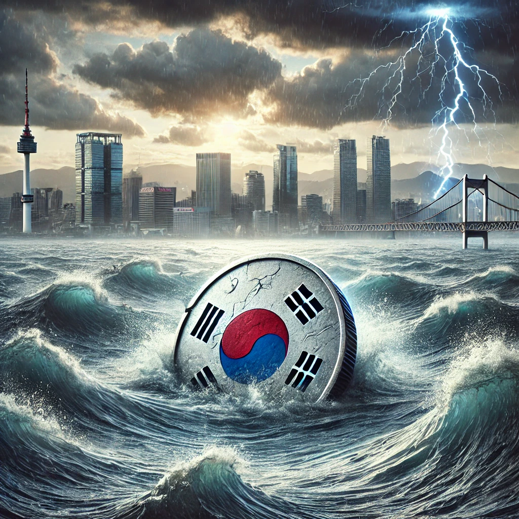 비상계엄령, 한국 경제 전반에 위기 신호