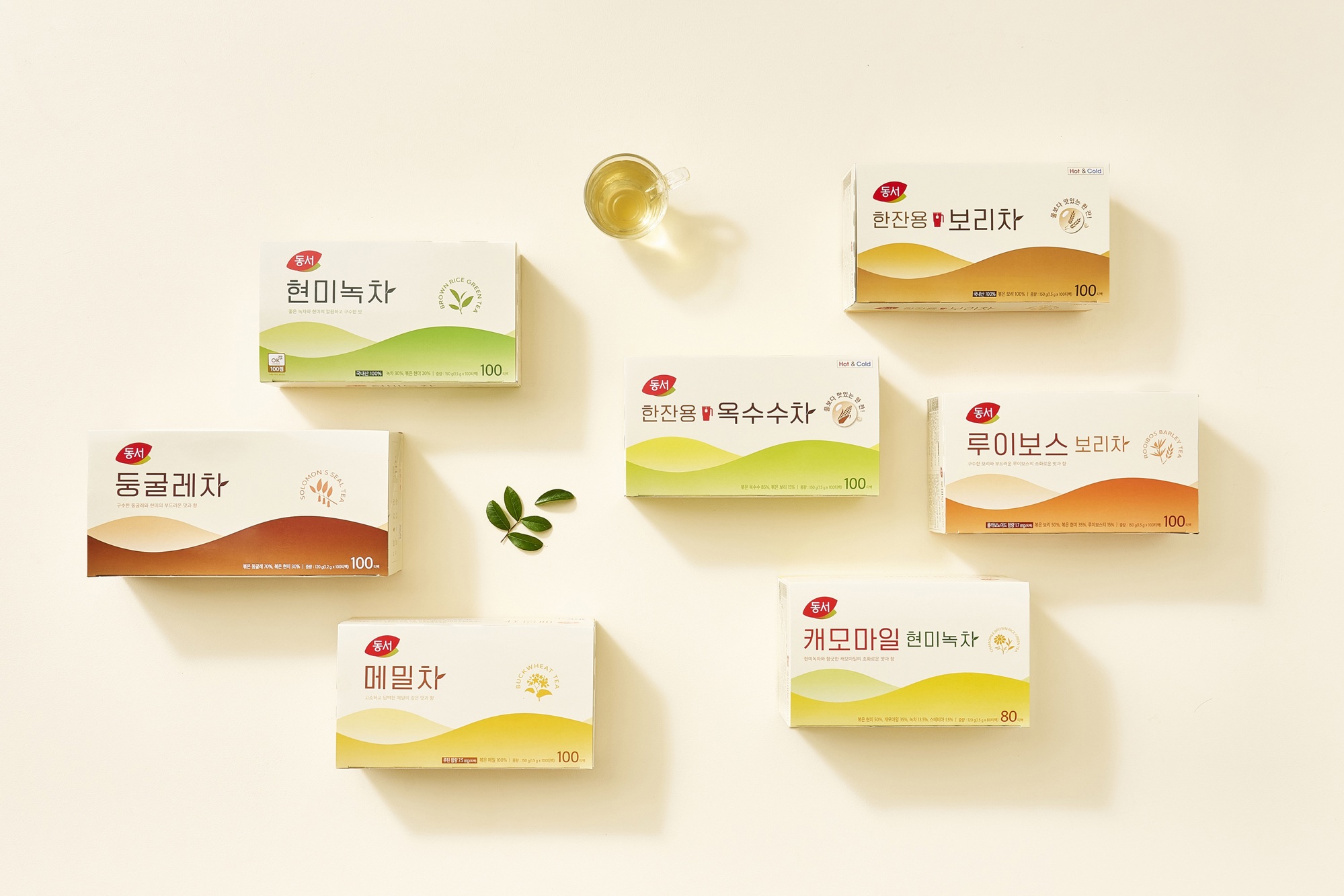 “물보다 맛있는 한 잔” 동서식품, ‘차(茶)’ 패키지 디자인 리뉴얼