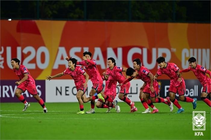 U-20 대표팀, 아시안컵 4강 진출