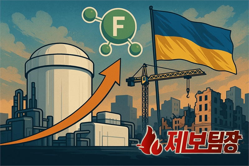[NZSI INDEX] "SMR 붐 타고 치솟는 플루오르… 우크라이나 재건의 주역 될까" - 2025.06.11