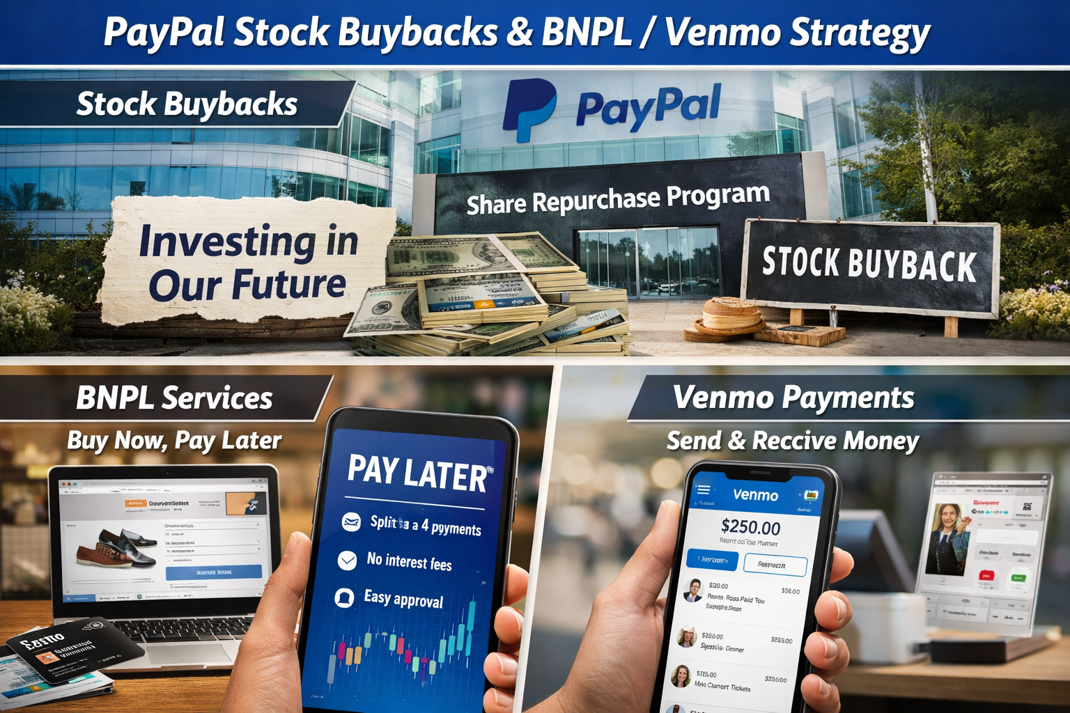 2026년 2월 4일 유동성 장세 속 현금흐름의 힘… PayPal의 자사주 매입 전략, 그리고 BNPL·Venmo의 구조