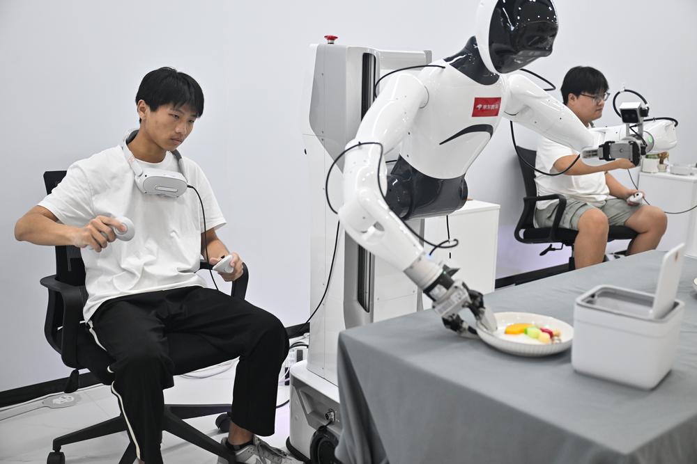 中 징둥 로봇 데이터수집센터, 로봇 훈련장으로 탈바꿈